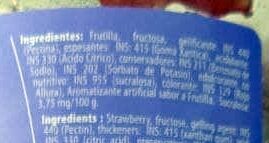 Orieta Peolight mermelada de frutilla 