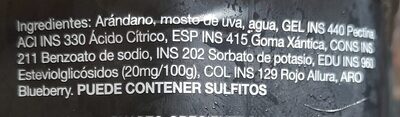 Cuarto Creciente mermelada dietética de arándano 