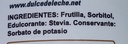 Doña Rosa mermelada con Stevia de frutilla 