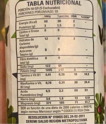 Verde Flor yerba mate con menta sin TACC 500g