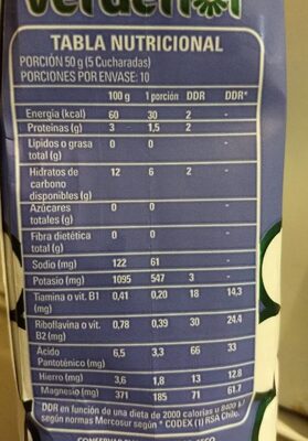 Verde Flor yerba mate con cedron sin TACC 500g