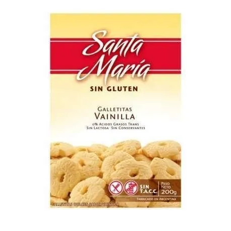Santa Maria galletitas de vainilla