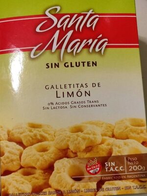 Santa Maria galletitas de limon