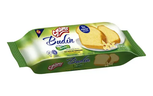 Smams budín de vainilla sin azúcar