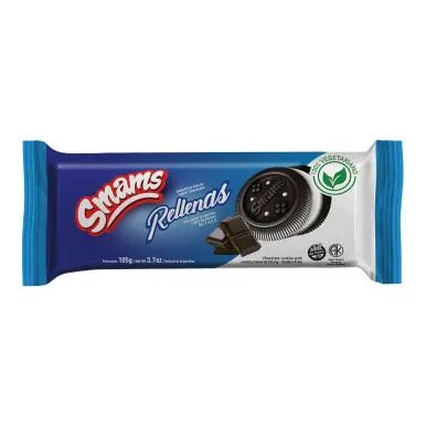 Smams galletitas rellenas vainilla 105g