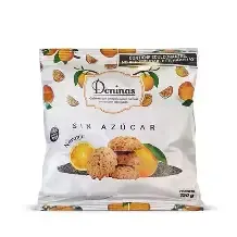 Doninas galletitas de naranja sin azúcar