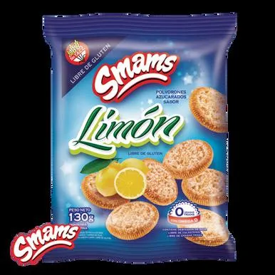 Smams polvorones de vainilla Veggie 130g