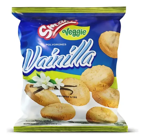 Smams polvorones de vainilla Veggie 130g
