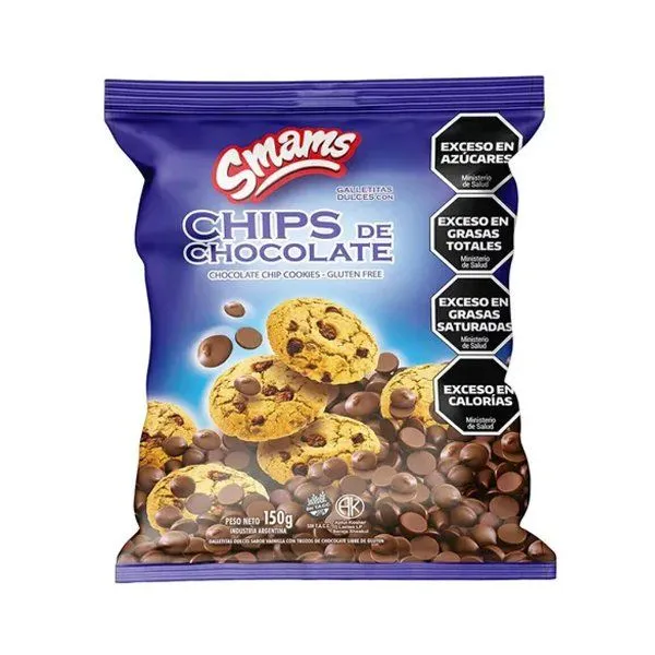 Smams cookies con chips de chocolate