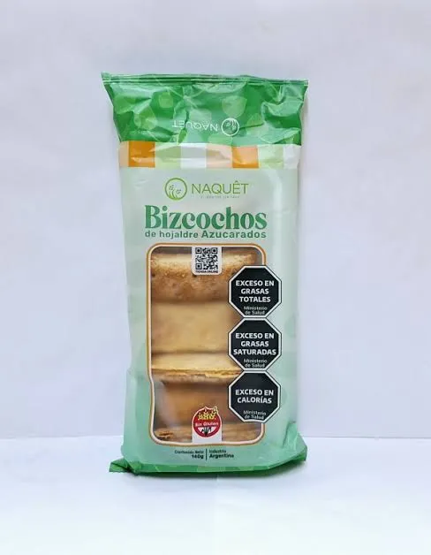 Naquet bizcochos de hojaldre azucarados
