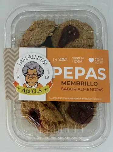 Las galletitas de la abuela pepas membrillo y almendras