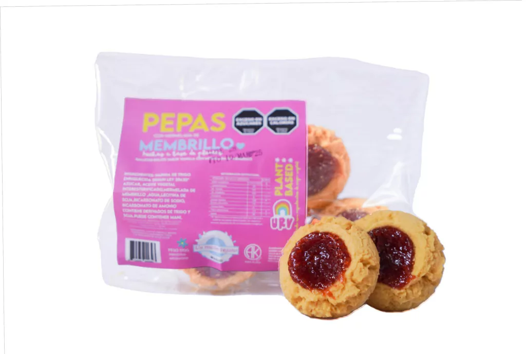 Rincón vegano pepas de chocolate y membrillo