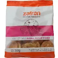 Zafrán galletitas de cacao maní y café