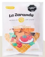 La Zaranda crackers integrales de tomate y albahaca 