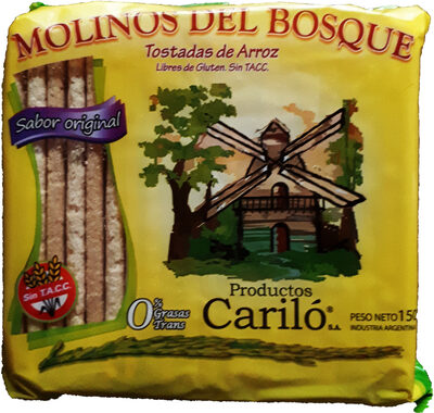 Molinos del Bosque tostadas de arroz