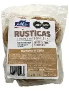 La Francia pepas rústicas integrales de batata y chia 