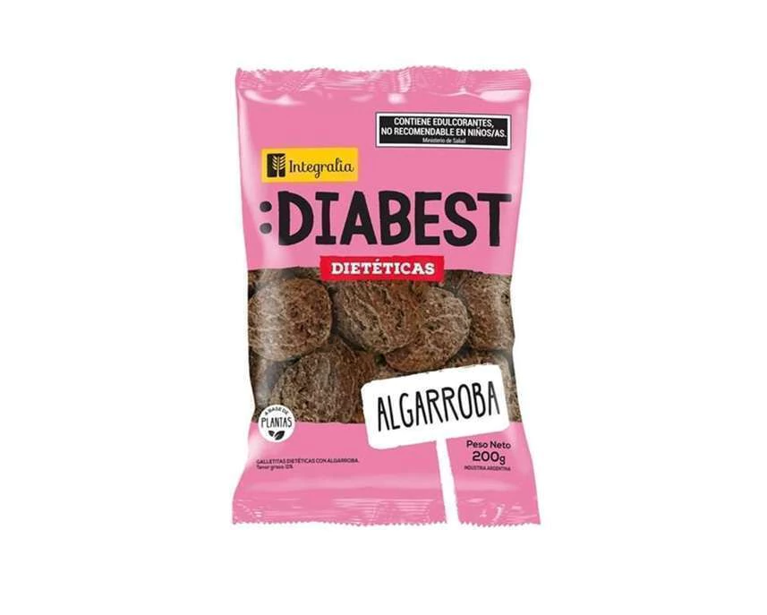 Integralia Diabest galletitas dietéticas de algarroba