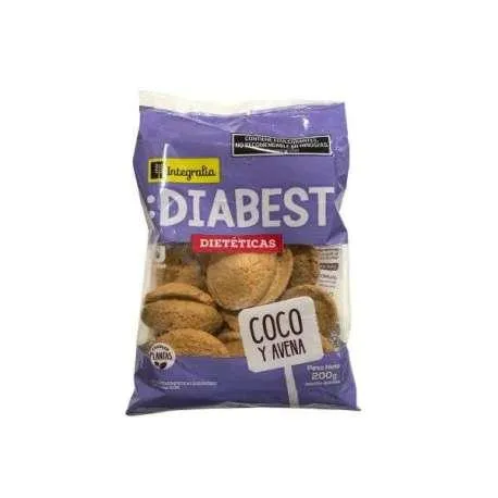 Integralia Diabest galletitas dietéticas de cacao y avena