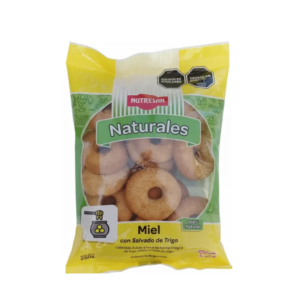 Nutresan aritos de miel con salvado de trigo