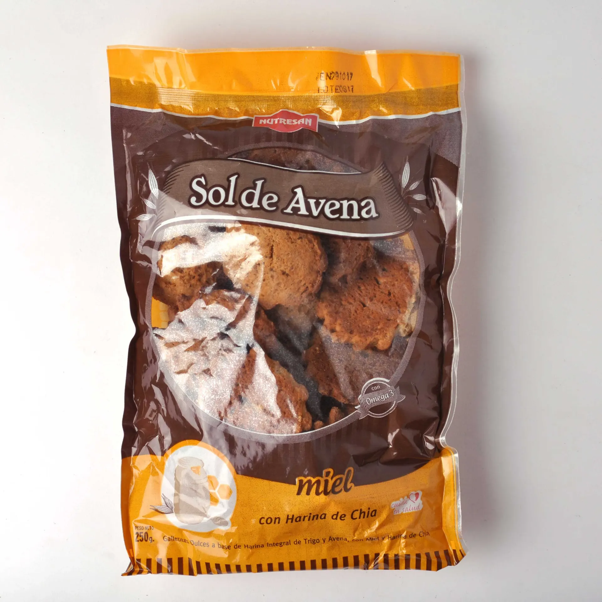 Nutresan aritos de miel y harina de chia