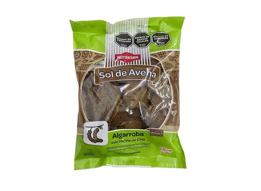 Nutresan aritos de algarroba con harina de chia