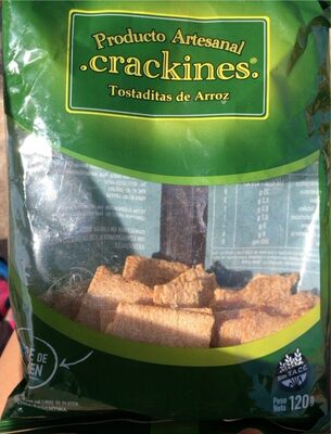 Craquines tostaditas de arroz x 120g