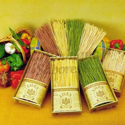 Lilen fideos de harina integral tomate