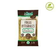 Ceral pasta integral fideos espinacas