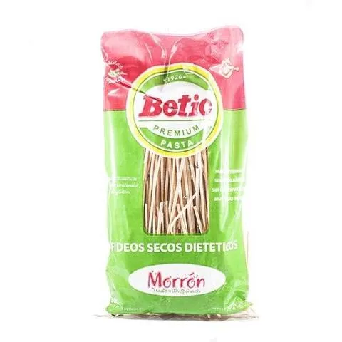 Betic tallarines dietéticos morrón