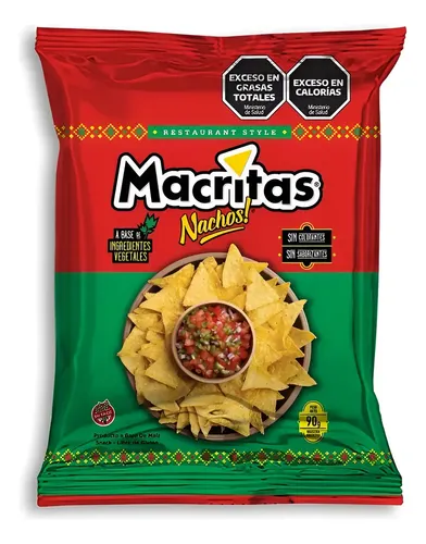 Macritas nachos 90g