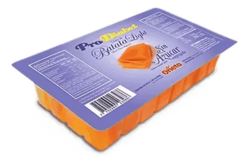 Orieta dulce de batata sin azucar libre de gluten