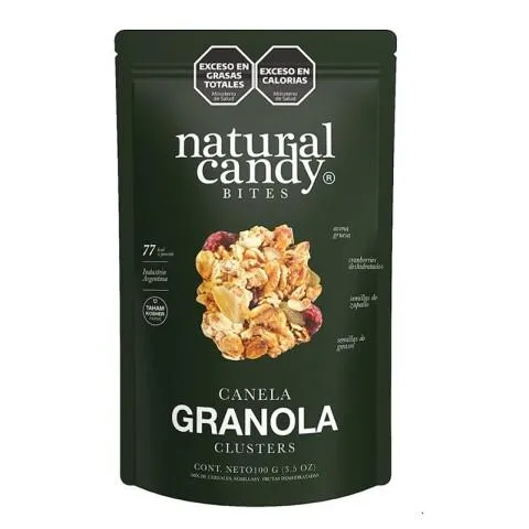 Natural Candy pedacitos de granola coconut