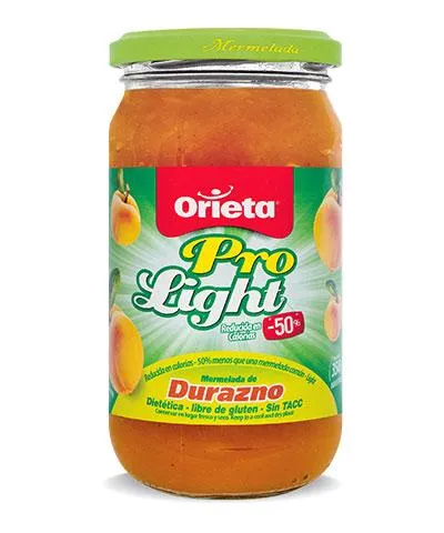 Orieta Peolight mermelada de frutilla 