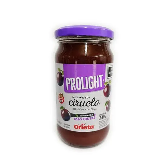 Orieta Prolight mermelada de ciruela