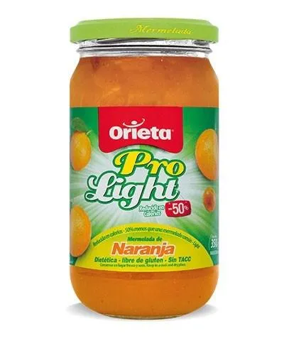 Orieta Peolight mermelada de naranja
