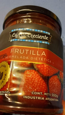 Cuarto Creciente mermelada dietética de frutilla 