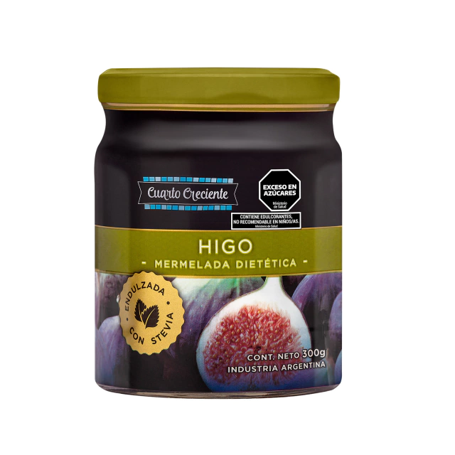 Cuarto Creciente mermelada dietética de higo