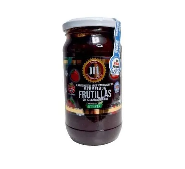 Doña Magdalena mermelada con Stevia de frutilla