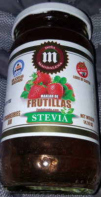 Doña Magdalena mermelada con Stevia de frutilla