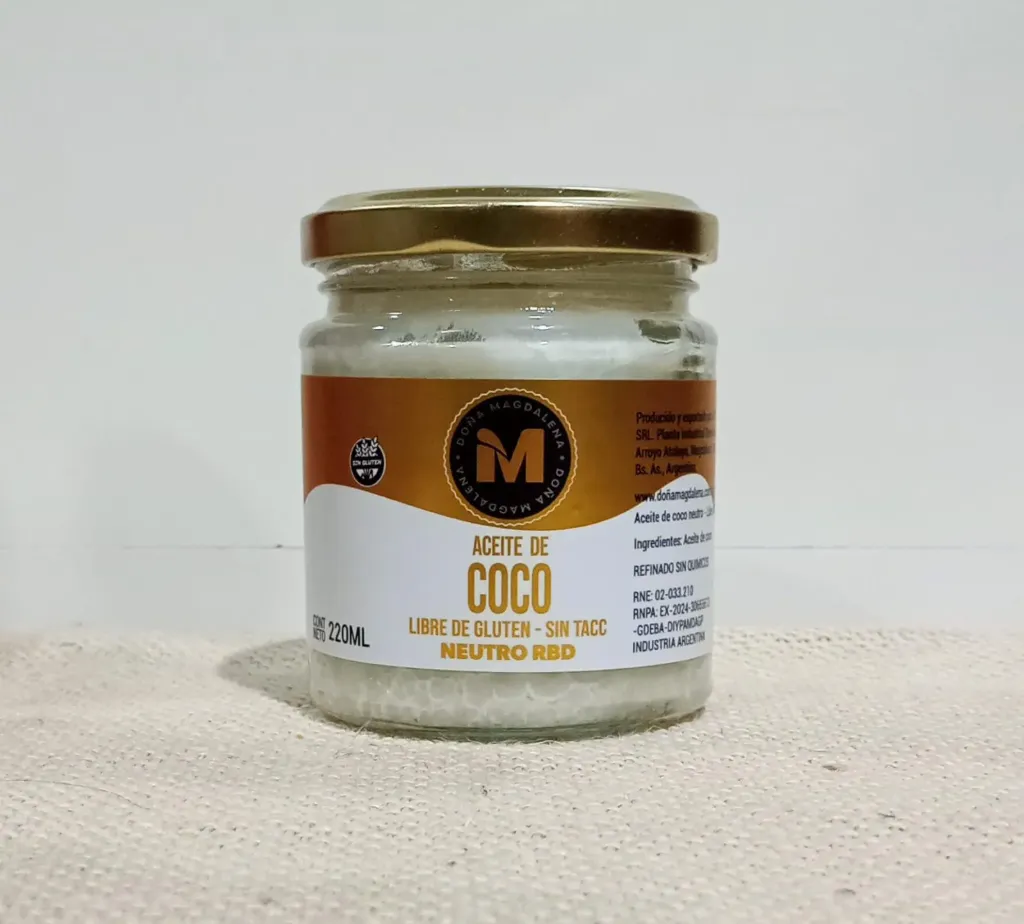 Doña Magdalena aceite de coco neutro 220ml