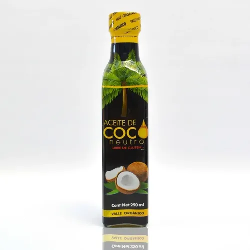Valle orgánico aceite de coco neutro 250ml