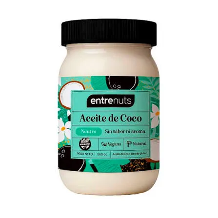 Entrenuts aceite de coco neutro 500ml