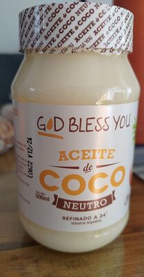 God Bless You aceite de coco neutro 500ml