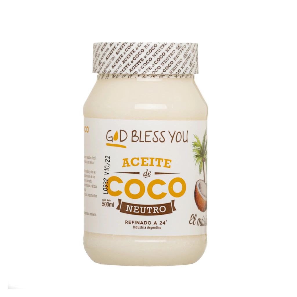 God Bless You aceite de coco neutro 500ml