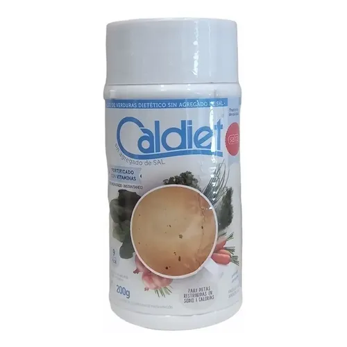 Caldiet caldo de verduras dietético bajo en sal 180g