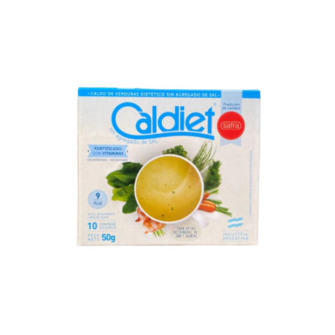 Caldiet caldo de verduras dietético x10 sobres