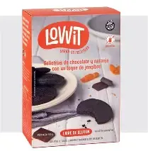 Lovvit galletitas de chocolate y naranja con un toque de jengibre 180g