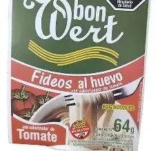 Bon Wert fideos al huevo instantsneos