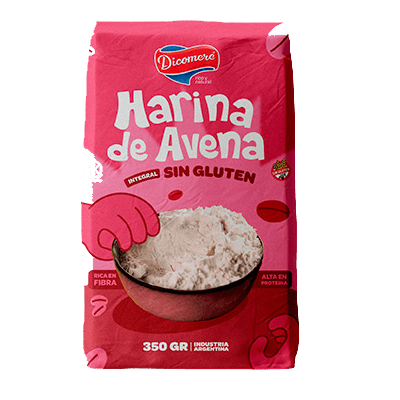 Dicomere harina de avena sin TACC 350g