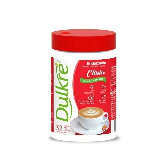 Dulkre endulzante clásico 500 pastillas
